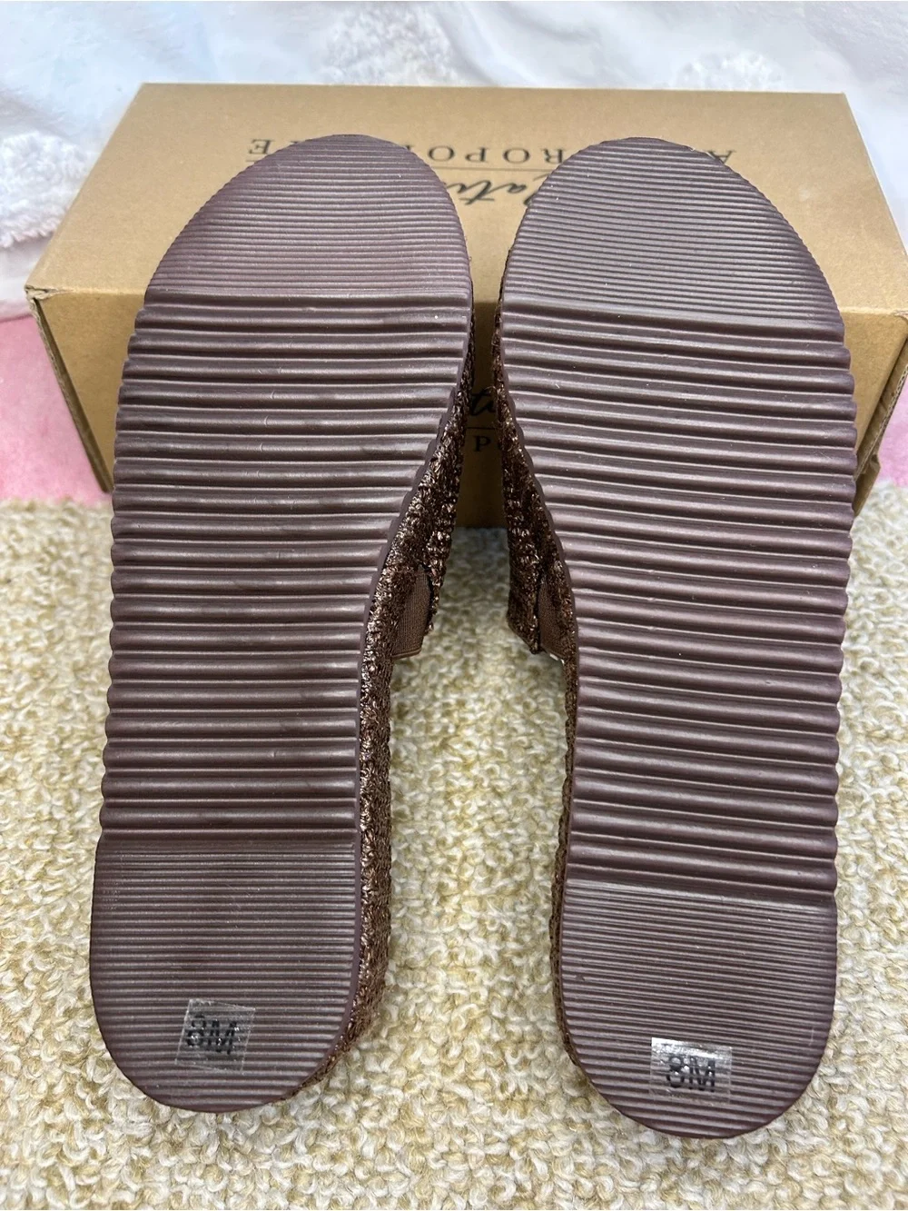 Anthropologie Matisse Montego Platform Slides